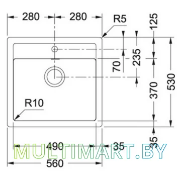 Кухонная мойка Franke Sirius SID 610 (оникс) картинка 2